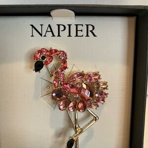 Beautiful Napier Flamingo Pin
